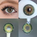 Misty Forest Green Colored Contacts